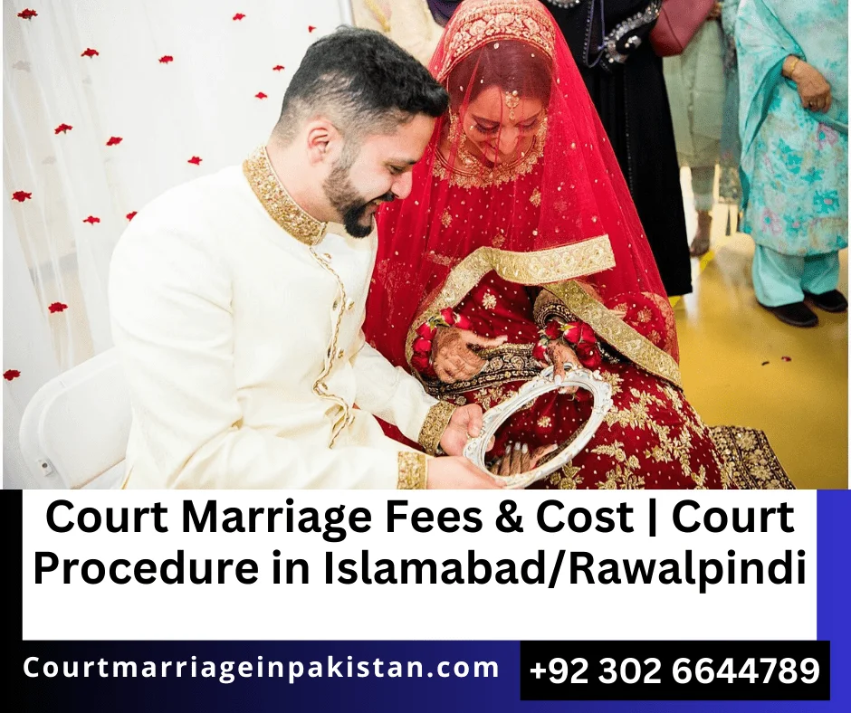 Court Marriage Fees Rawalpindi