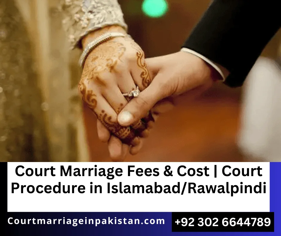 Court Marriage Fees Islamabad