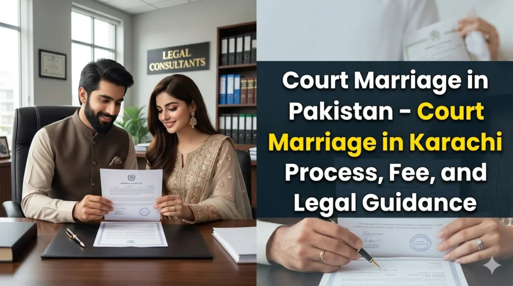 court marriage karachi nikah nama signing legal marriage pakistan